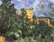 Paul Cezanne zwarte kasteel oil